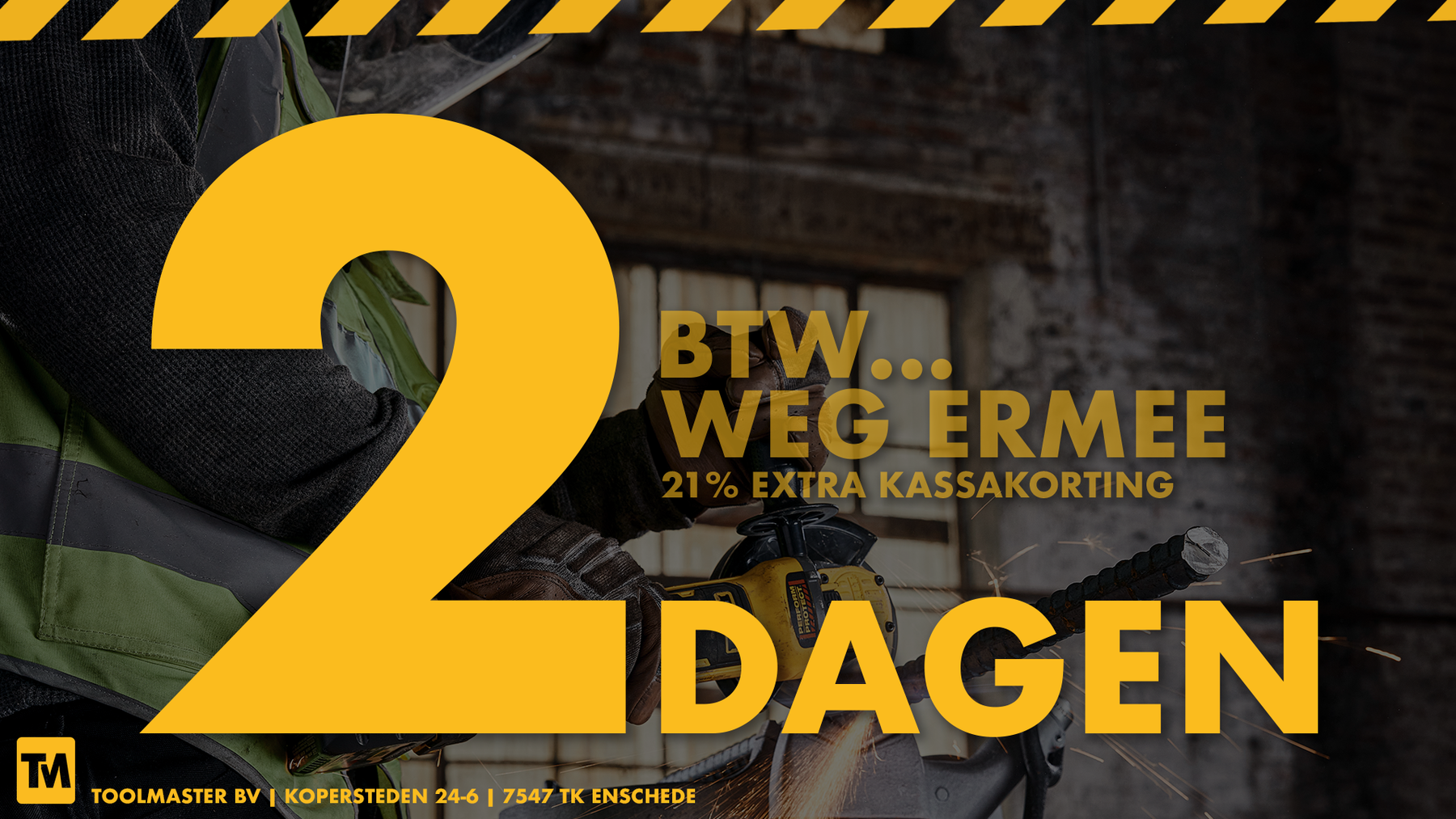 Nog maar 2 dagen tot de BTW WEG ERMEE