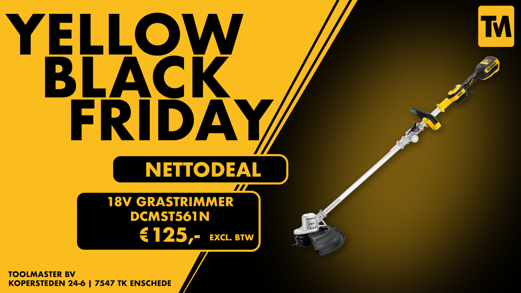 Yellow Black Friday Deal - DCMST561N