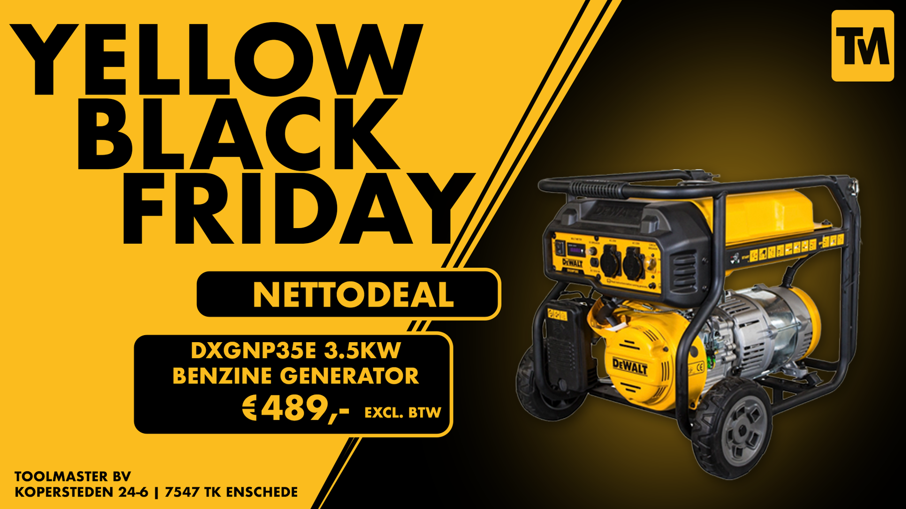 Yellow Black Friday Deal - DXGNP35E