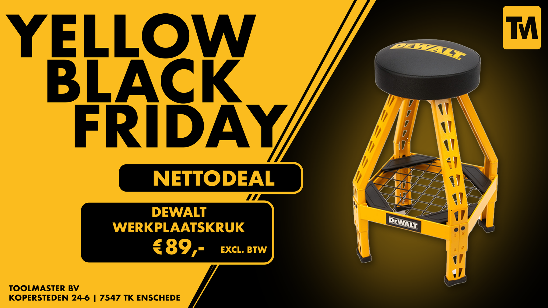 Yellow Black Friday Deal - DXSTFH030