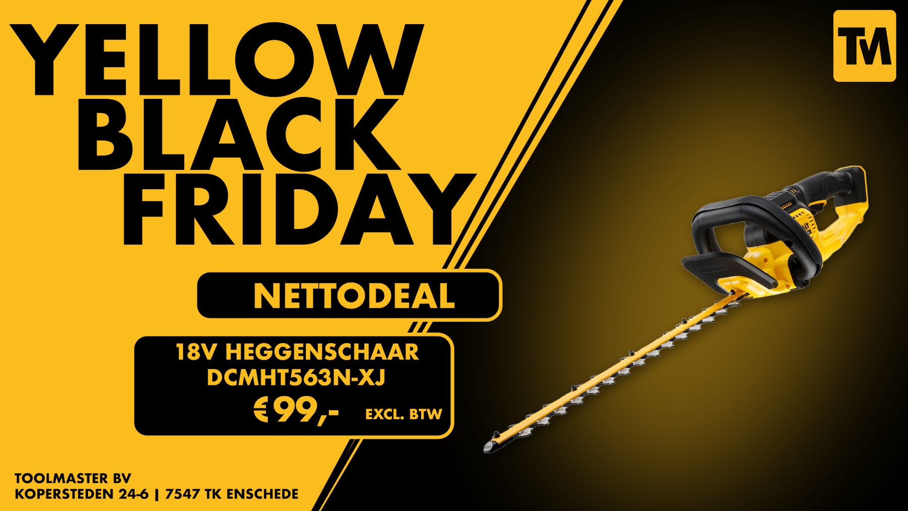 Yellow Black Friday Deal - DCMHT563N