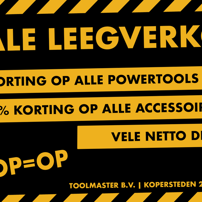 Geen officiële DeWALT dealer meer