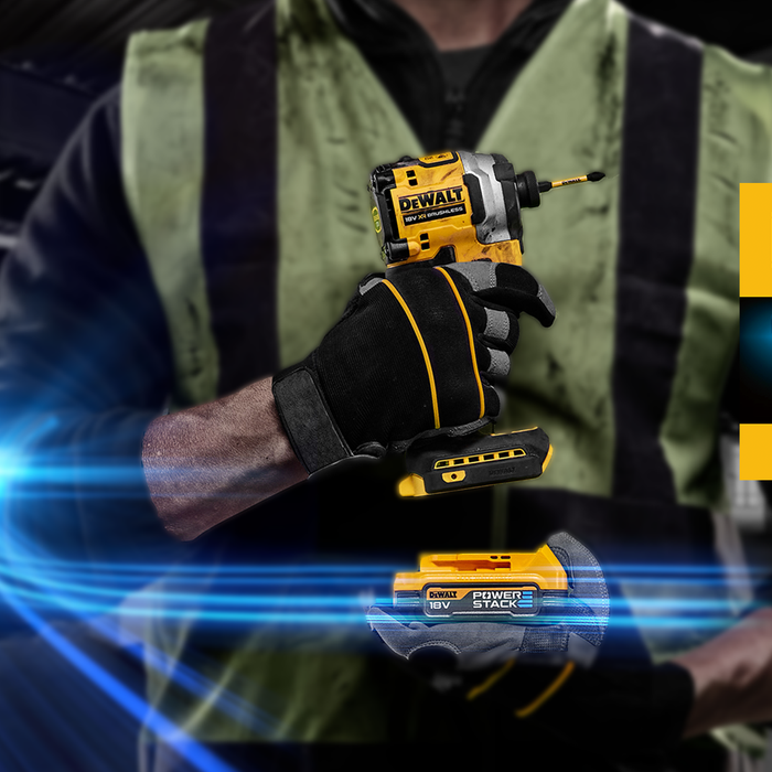 Gratis 5.0Ah PowerStack Accu bij elke 18V XR machine*